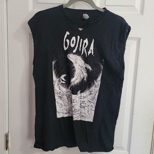 Gojira Muscle Tee Band Tee Shirt